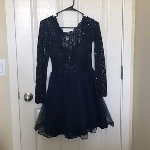 Sparkly Blue Dress